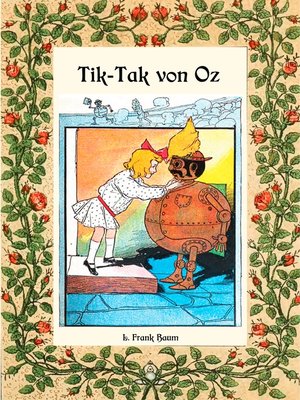 cover image of Tik-Tak von Oz--Die Oz-Bücher Band 8